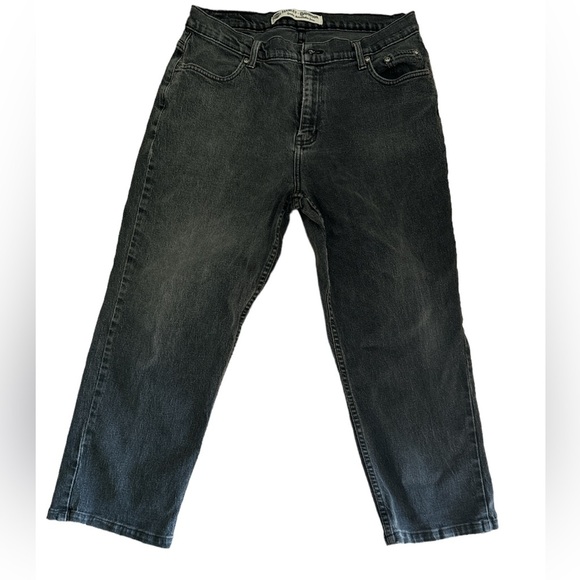 Harley Davidson Straight Leg Jeans Gray sz 16 - Picture 1 of 6